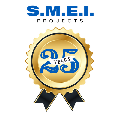 S.M.E.I. Projects 25 years anniversary badge